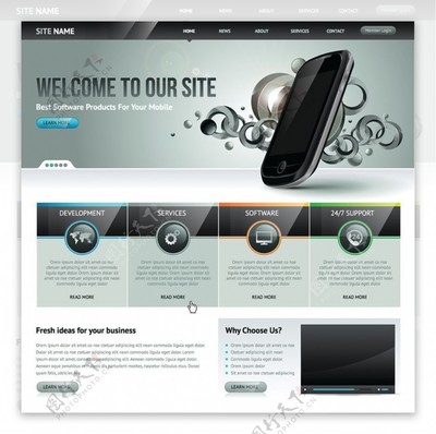 網(wǎng)站模板與網(wǎng)頁設計的視覺藝術